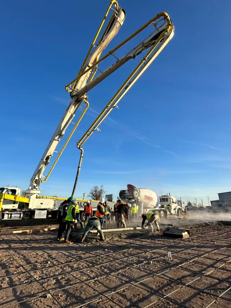 Commercial Slab Pour in Greeley