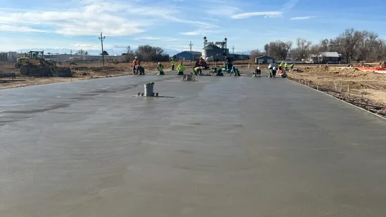 Commercial Slab Pour